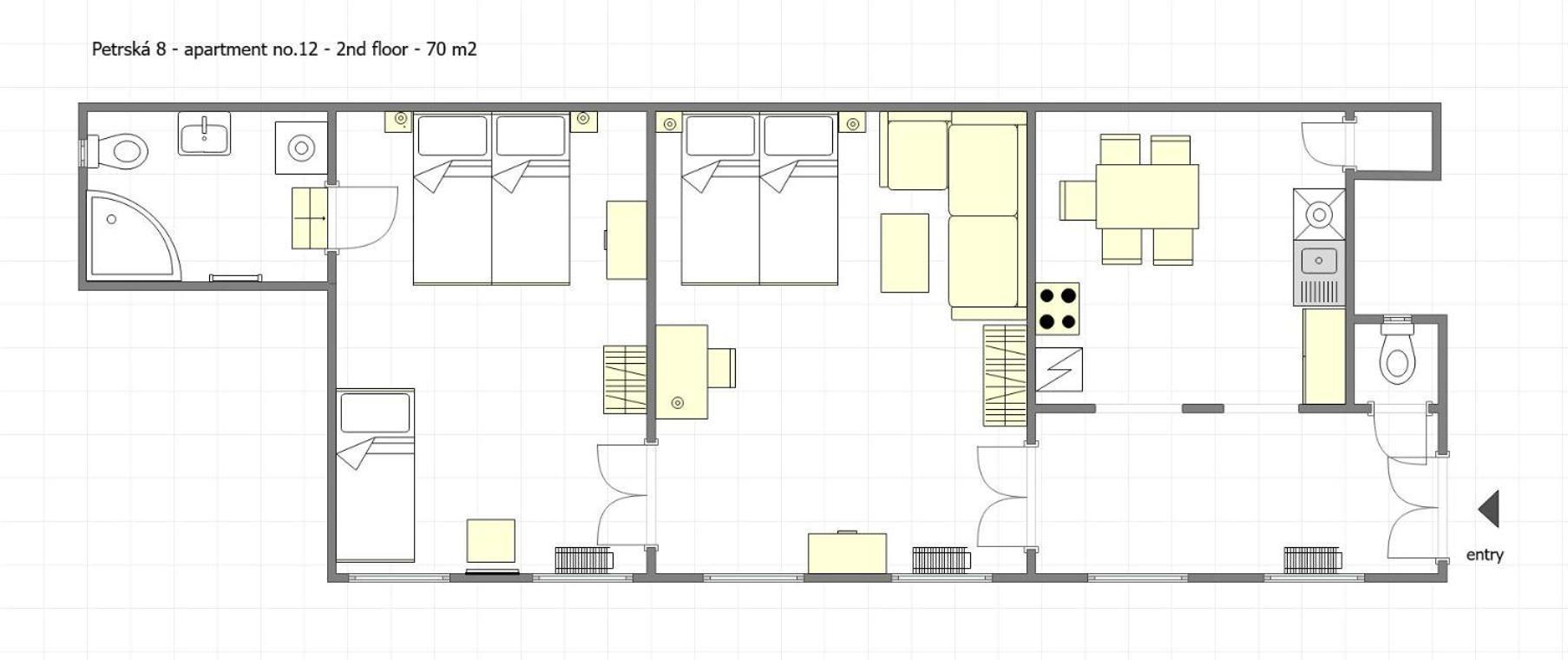Peter'S Tower Apartments 프라하 외부 사진